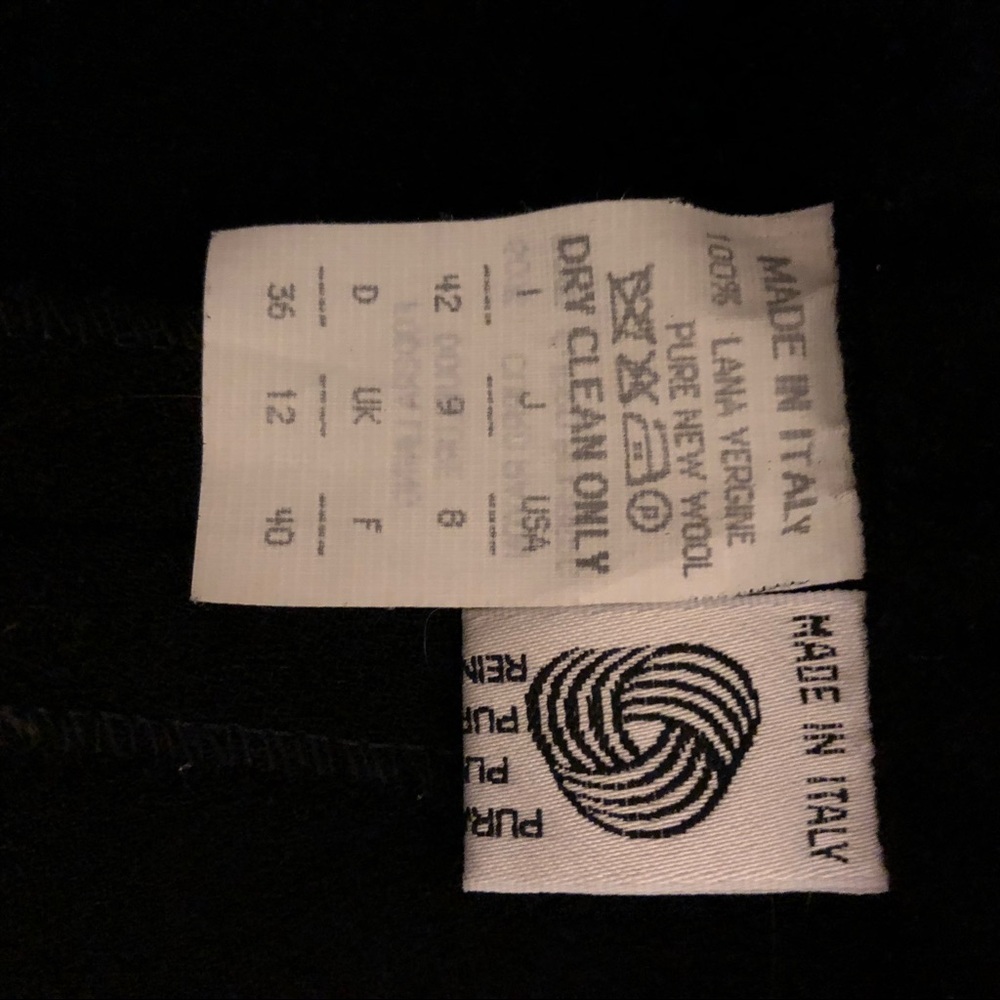 SOLD (DEPOP) VINTAGE Wool knit high waist pants - Picture 6 of 6